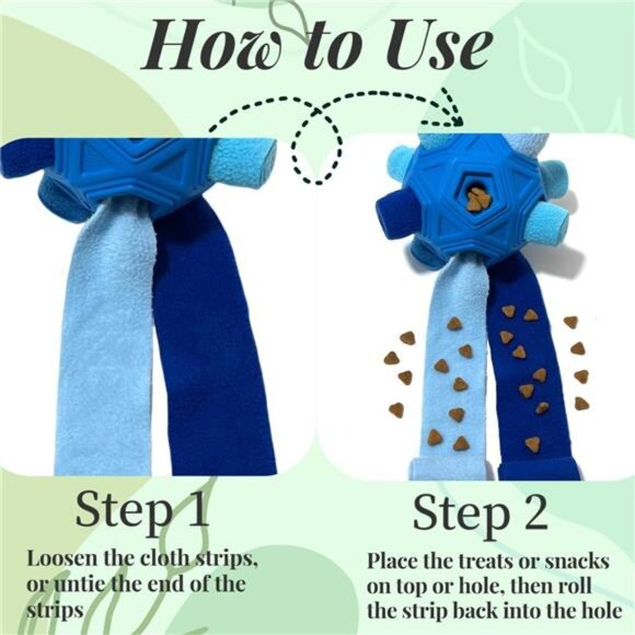 Snuffle Ball for Dog Toys Unbreakable Upgrade Ball Interactive Toy Foraging - Picture 7 of 8